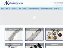 Tablet Screenshot of kenricks.co.uk